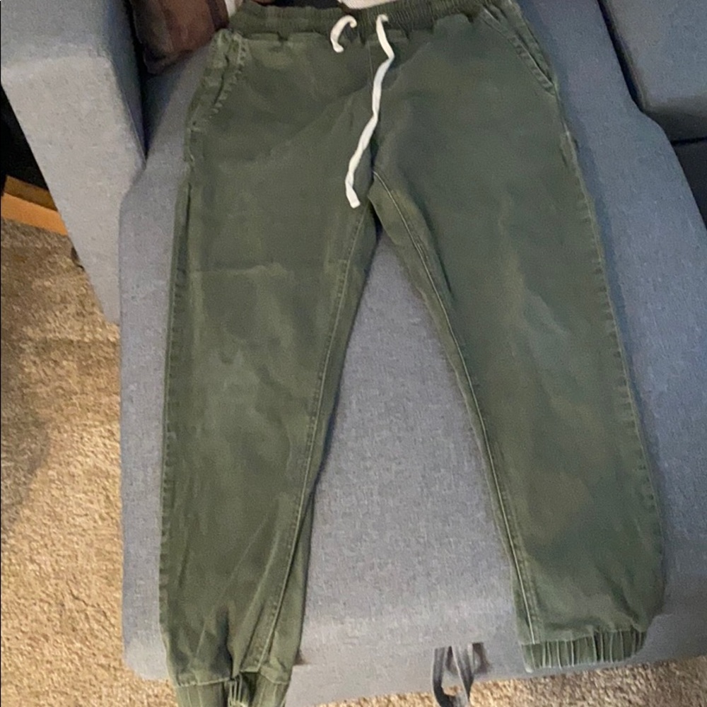 Green Joggers
